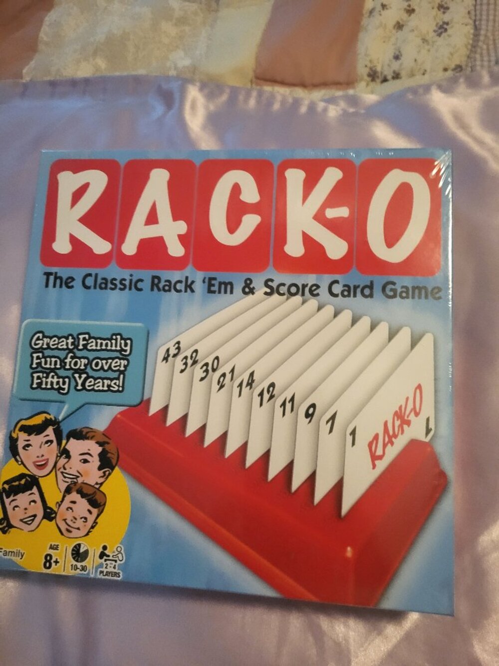 NIB Rack-O Classic Rack 'Em & Score Card Game (Complete)